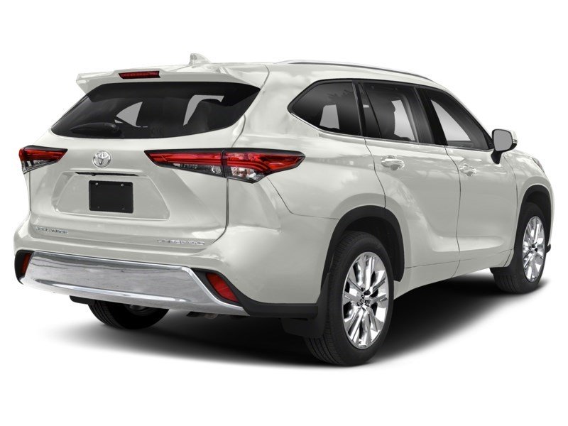 2021 Toyota Highlander Limited AWD Blizzard Pearl  Shot 6