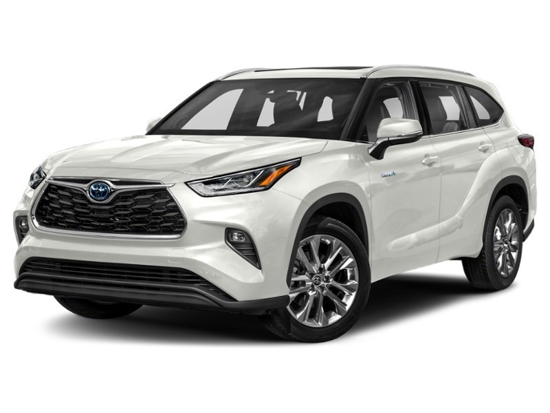 2021 Toyota Highlander Hybrid Hybrid Limited AWD Blizzard Pearl  Shot 1
