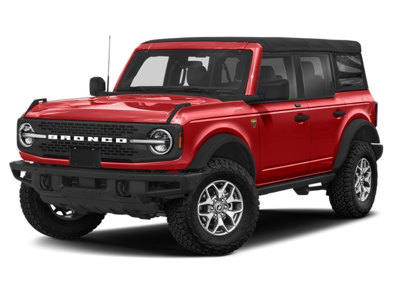 2021 Ford Bronco Badlands 4 Door Advanced 4x4 Race Red  Shot 42