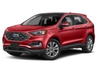 2022 Ford Edge Titanium AWD Rapid Red Metallic Tinted Clearcoat  Shot 1