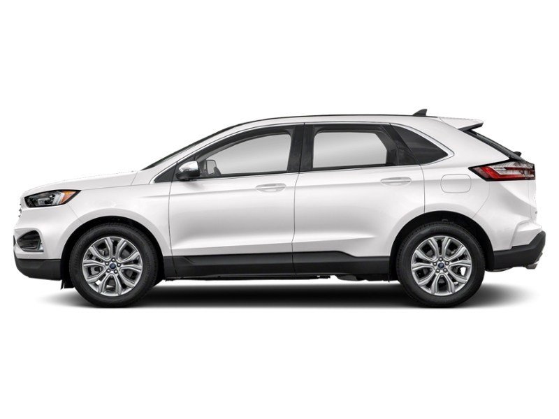 2022 Ford Edge Titanium AWD Star White Metallic Tri-Coat  Shot 3