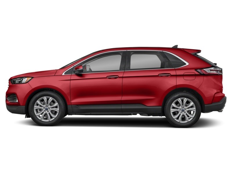 2022 Ford Edge Titanium AWD Rapid Red Metallic Tinted Clearcoat  Shot 5