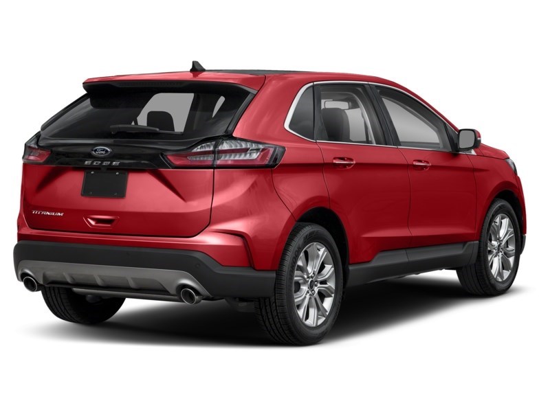 2022 Ford Edge Titanium AWD Rapid Red Metallic Tinted Clearcoat  Shot 2