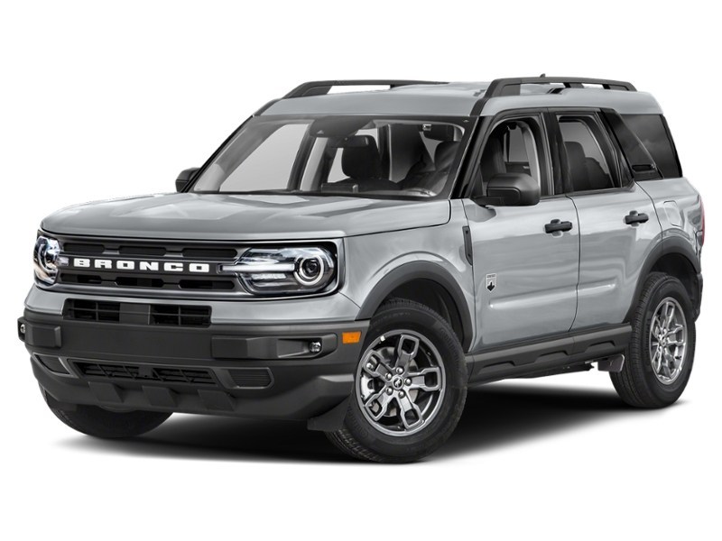 2021 Ford Bronco Sport Big Bend 4x4 Iconic Silver Metallic  Shot 1
