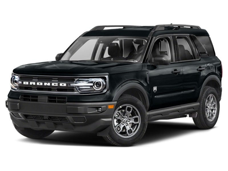 2021 Ford Bronco Sport Big Bend 4x4 Shadow Black  Shot 16