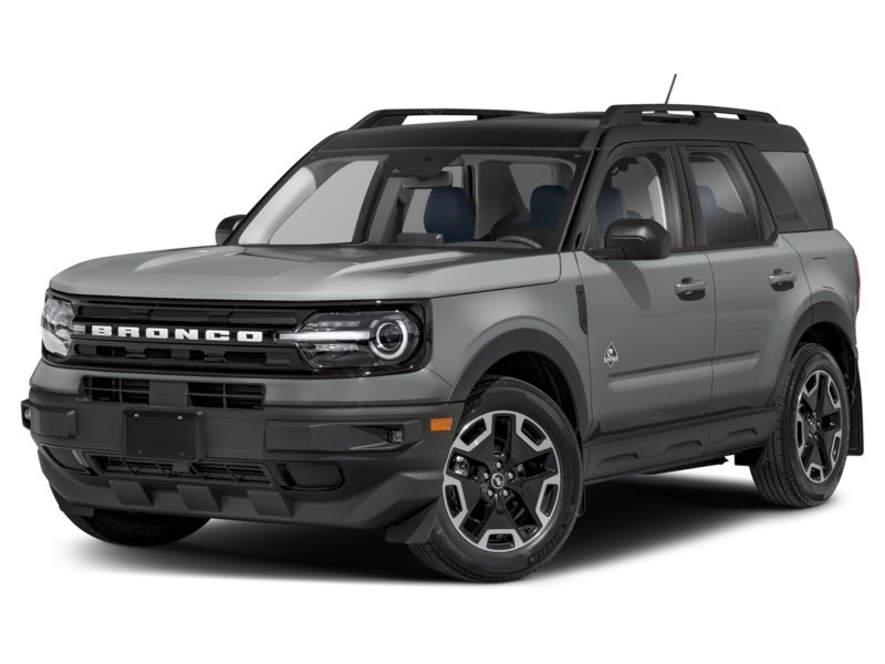 2023 Ford Bronco Sport Outer Banks 4x4 Cactus Grey  Shot 1