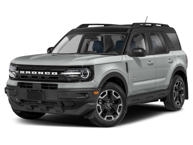 2022 Ford Bronco Sport Outer Banks 4x4 Cactus Grey  Shot 1