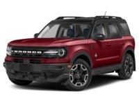 2021 Ford Bronco Sport Outer Banks 4x4 Rapid Red Metallic Tinted Clearcoat  Shot 4
