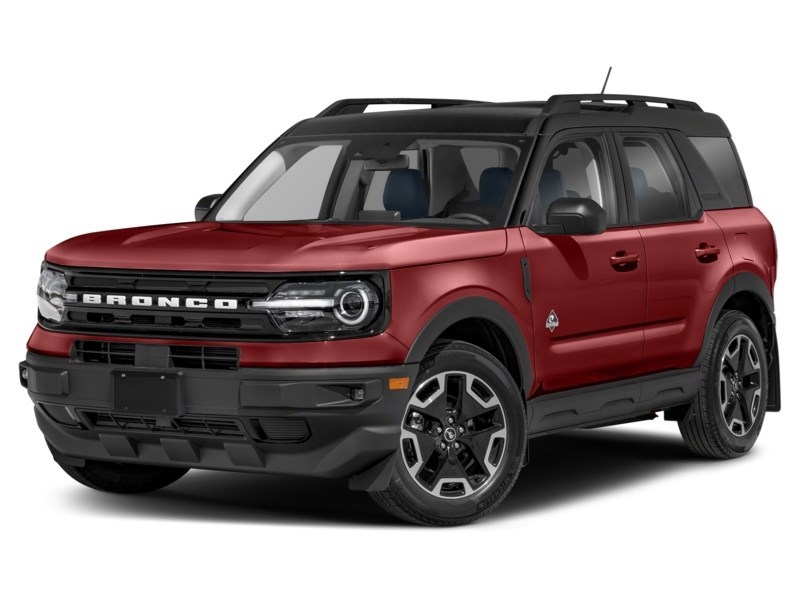 2023 Ford Bronco Sport Outer Banks 4x4 Hot Pepper Red Tinted Clearcoat  Shot 11