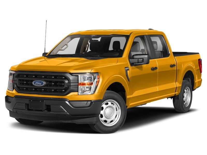 2022 Ford F-150 XL 4WD SuperCrew 5.5' Box School Bus Yellow  Shot 14