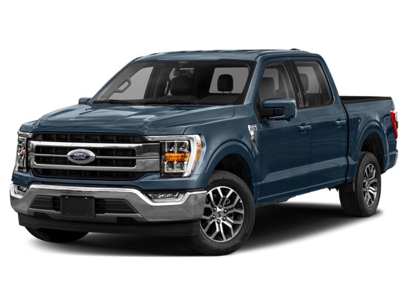 2021 Ford F-150 LARIAT 4WD SuperCrew 5.5' Box Antimatter Blue Metallic  Shot 28