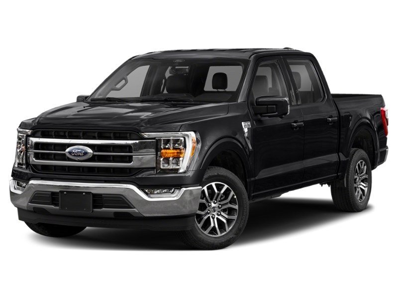 2021 Ford F-150 LARIAT 4WD SuperCrew 5.5' Box Agate Black Metallic  Shot 1