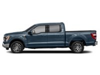 2022 Ford F-150 LARIAT 4WD SuperCrew 5.5' Box Antimatter Blue Metallic  Shot 25