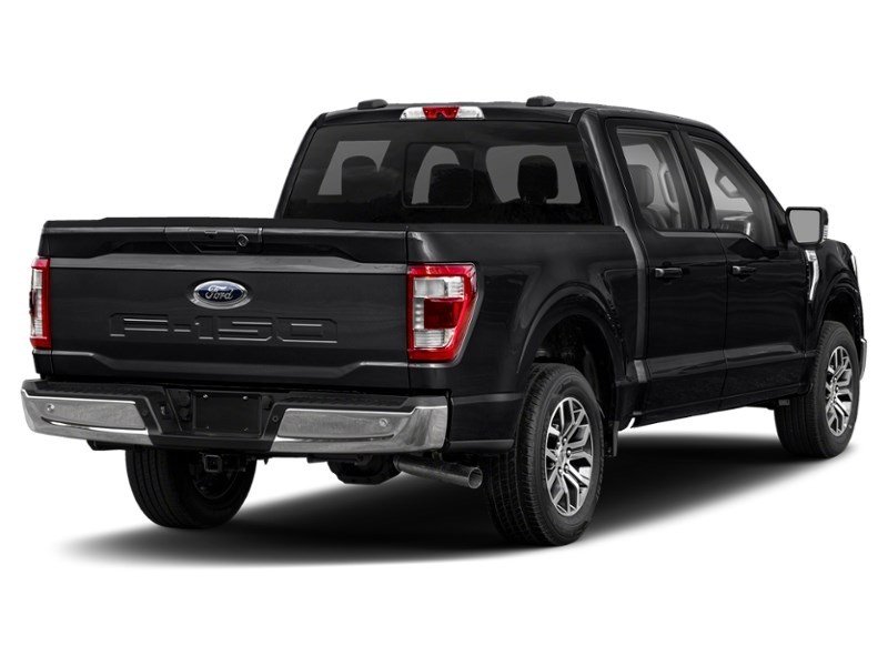 2021 Ford F-150 LARIAT 4WD SuperCrew 5.5' Box Agate Black Metallic  Shot 2