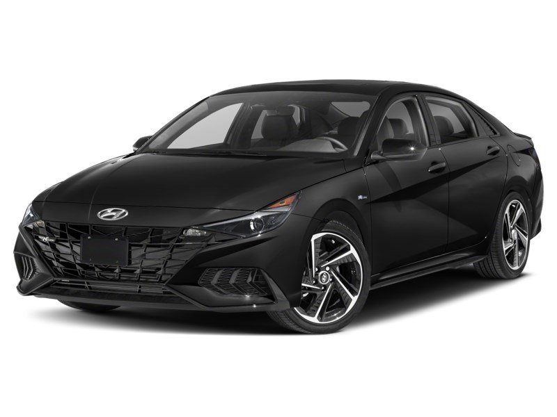 2021 Hyundai Elantra N Line DCT Space Black  Shot 12