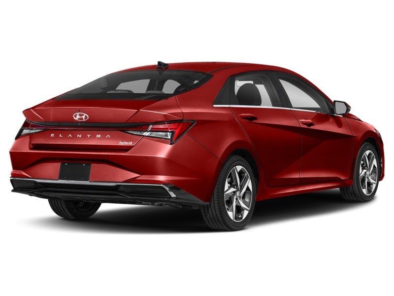 2021 Hyundai Elantra HEV Preferred DCT Fiery Red  Shot 6