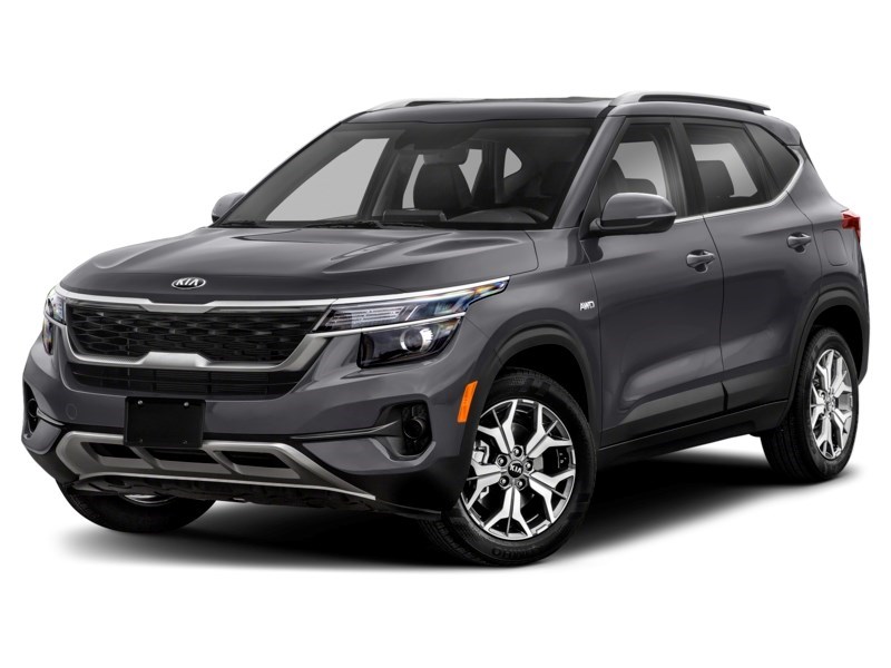 2021 Kia Seltos EX AWD/REMOTE START/10 SERVICE RECORDS Gravity Grey  Shot 4