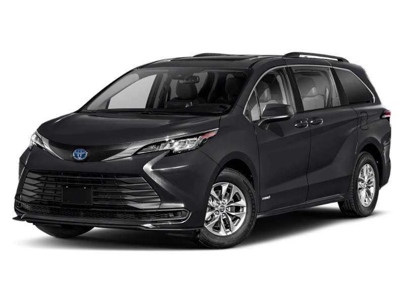 2022 Toyota Sienna LE 8-Passenger FWD Midnight Black Metallic  Shot 1