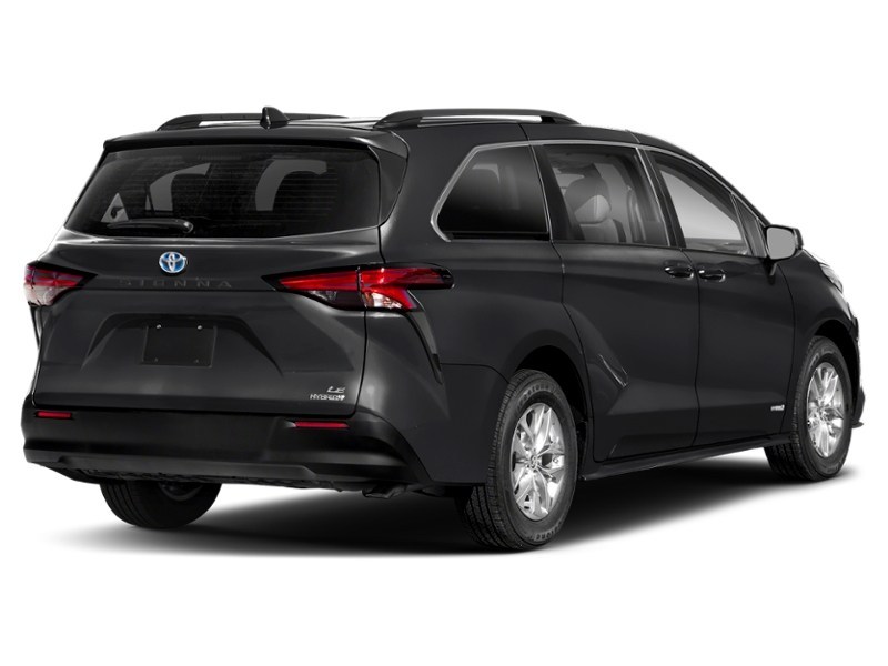2022 Toyota Sienna LE 8-Passenger FWD Midnight Black Metallic  Shot 2