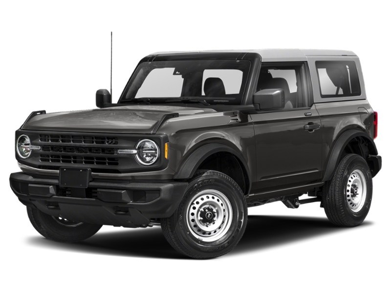 2022 Ford Bronco Base 2 Door Advanced 4x4 Carbonized Grey Metallic  Shot 1