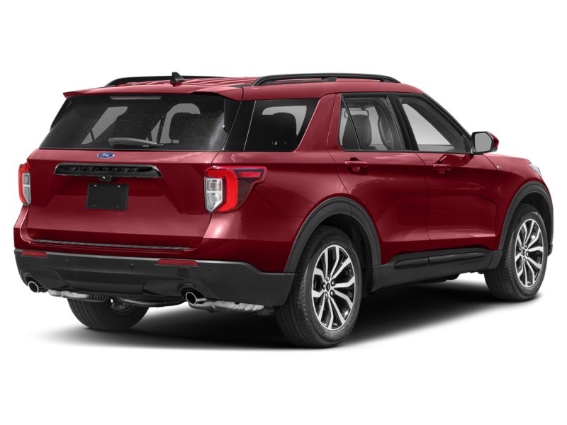 2022 Ford Explorer ST-Line 4WD Rapid Red Metallic Tinted Clearcoat  Shot 2