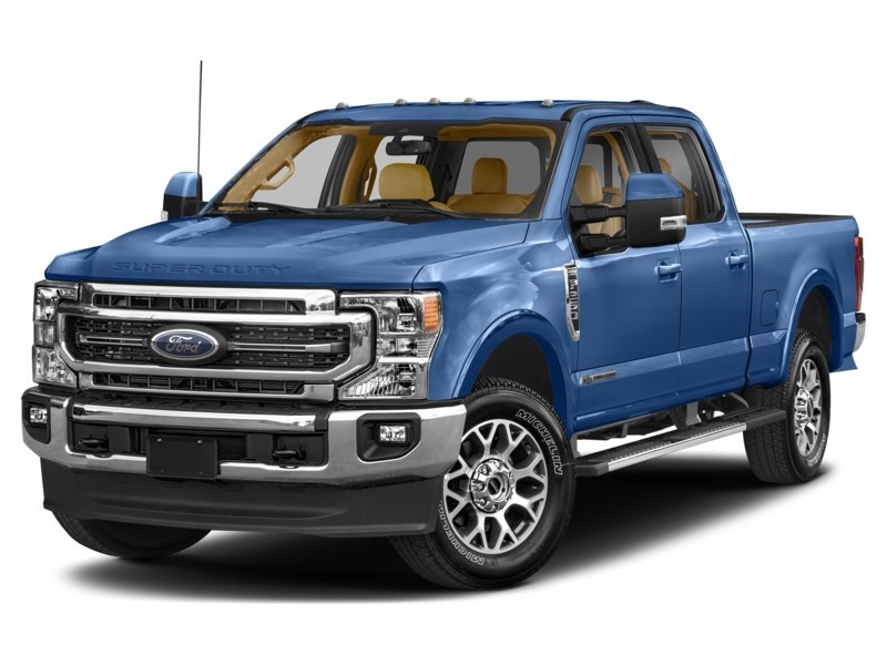 2022 Ford F-250 LARIAT 4WD Crew Cab 6.75' Box Atlas Blue Metallic  Shot 7