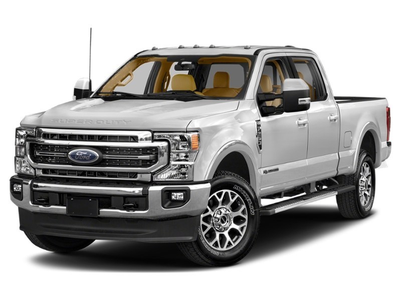 2022 Ford Super Duty F-250 SRW LARIAT 4WD Crew Cab 6.75' Box Oxford White  Shot 1