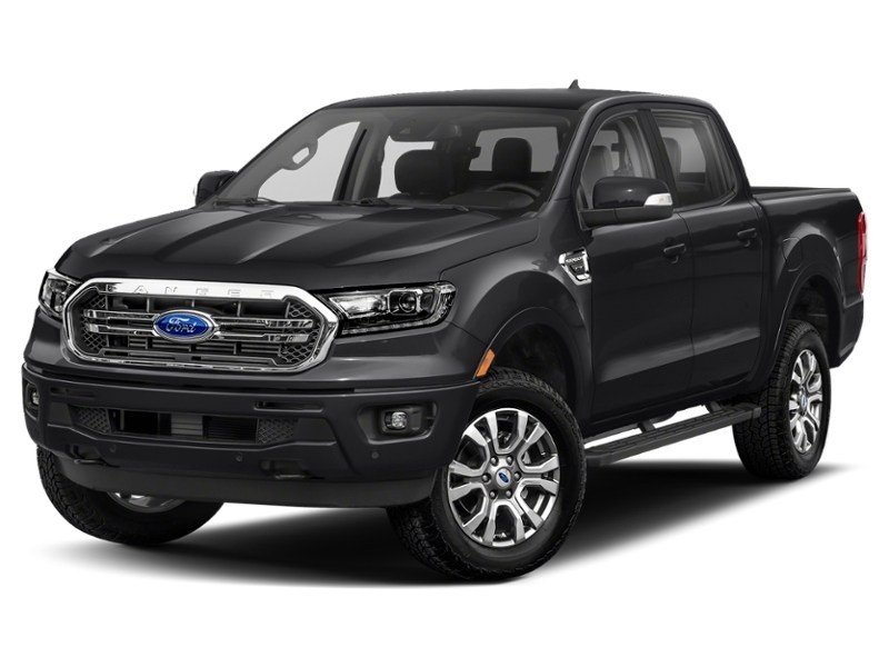 2022 Ford Ranger LARIAT 4WD SuperCrew 5' Box Shadow Black  Shot 1
