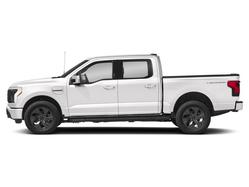 2023 Ford F-150 Lightning LARIAT 4WD SuperCrew 5.5' Box Star White Metallic Tri-Coat  Shot 11