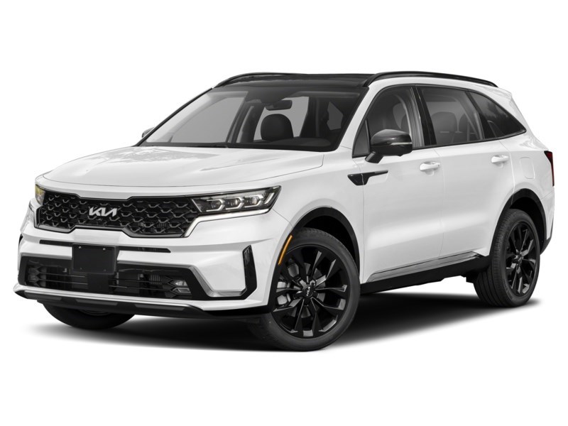 2022 Kia Sorento SX AWD w/Burgundy Leather Glacial White Pearl  Shot 1
