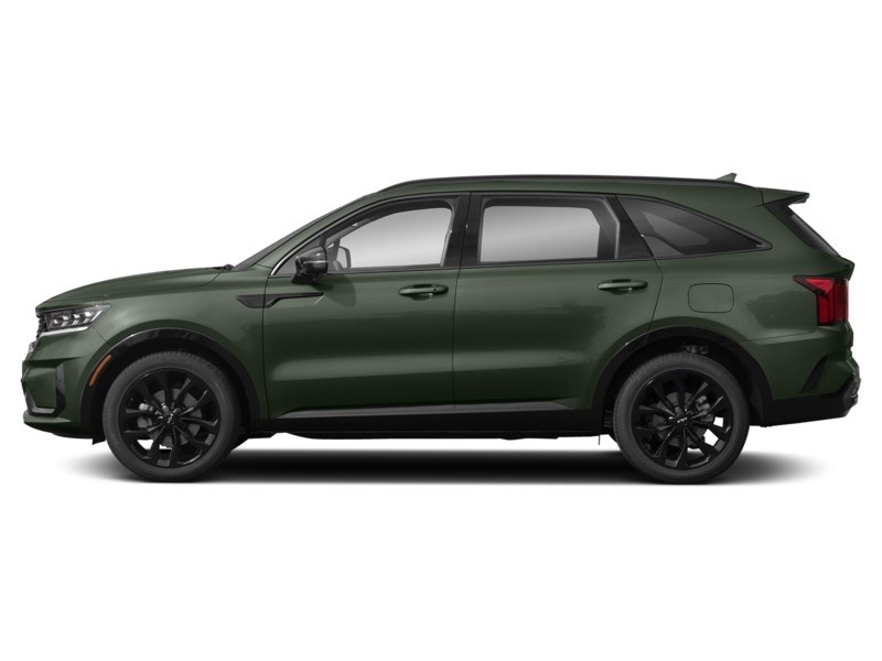 2022 Kia Sorento SX AWD w/Black Leather Aruba Stone Green  Shot 3