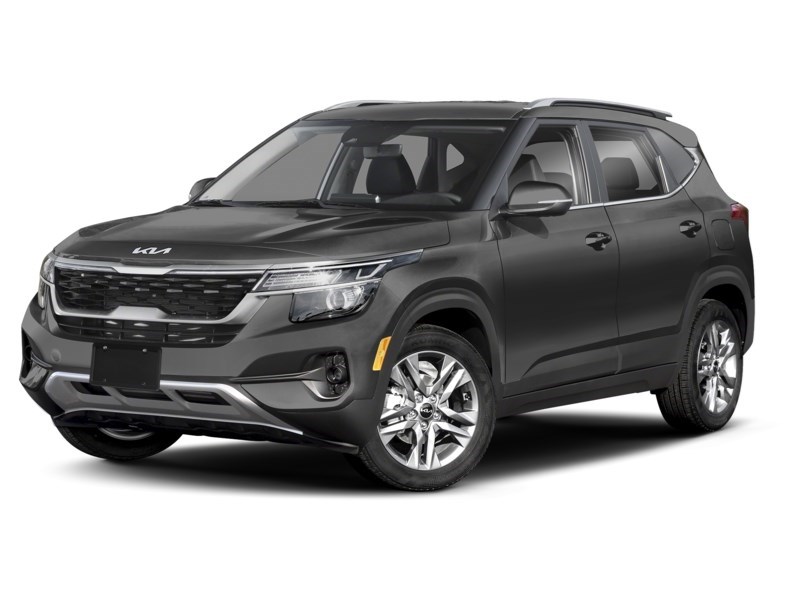 2023 Kia Seltos ONE OWNER/OFF LEASE/LOADED Gravity Grey  Shot 1
