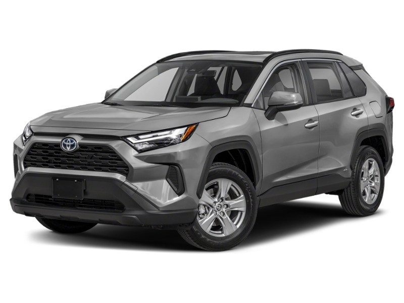 2022 Toyota RAV4 Hybrid Hybrid XLE AWD Silver Sky Metallic  Shot 1