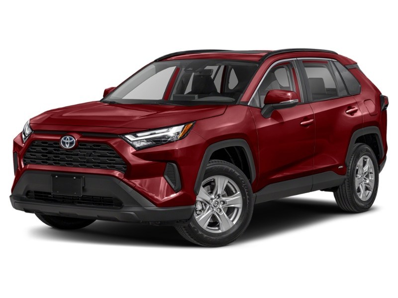 2022 Toyota RAV4 Hybrid Hybrid XLE AWD Ruby Flare Pearl  Shot 20