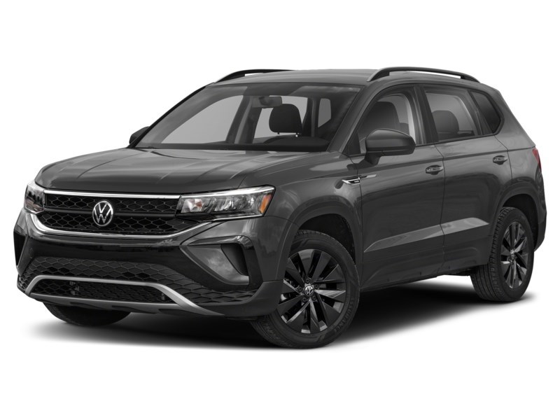 2023 Volkswagen Taos Trendline | 4MOTION | HTD STR WHL | ALLOYS Platinum Grey Metallic  Shot 1