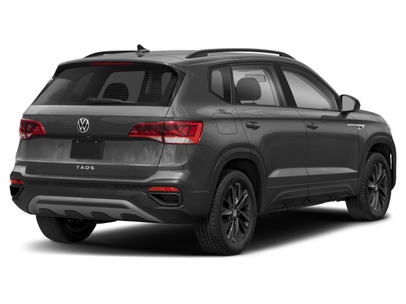 2023 Volkswagen Taos Trendline | 4MOTION | HTD STR WHL | ALLOYS Platinum Grey Metallic  Shot 2