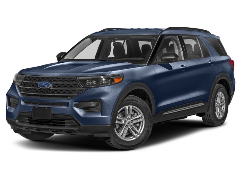 2024 Ford Explorer XLT | 4WD | ROOF | NAV | TOW | PREM 20s Stone Blue Metallic  Shot 1