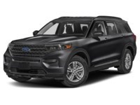 2023 Ford Explorer XLT 4WD Agate Black Metallic  Shot 4