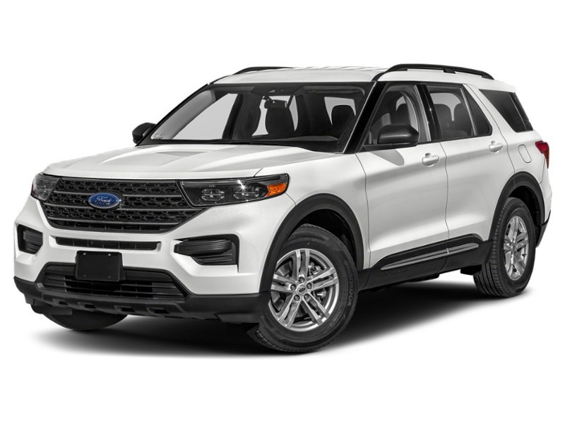 2023 Ford Explorer XLT 4WD Oxford White  Shot 53