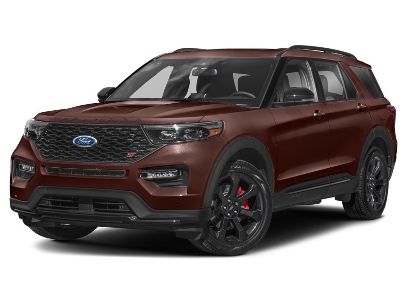 2023 Ford Explorer ST 4WD Jewel Red Metallic Tinted Clearcoat  Shot 20
