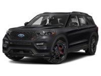 2023 Ford Explorer ST | 4WD | 3.0L | ROOF | TECH PKG | 360 | 21s Agate Black Metallic  Shot 1