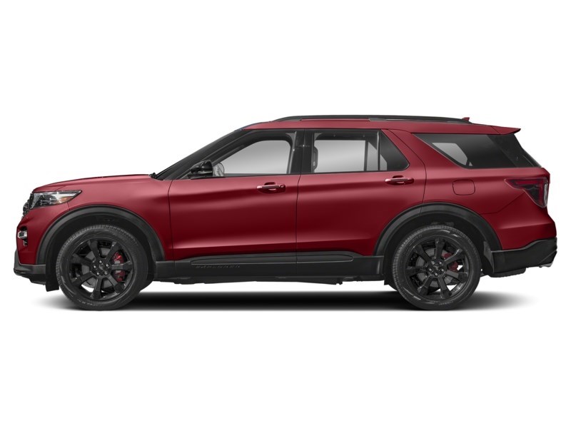 2023 Ford Explorer ST 4WD Rapid Red Metallic Tinted Clearcoat  Shot 28