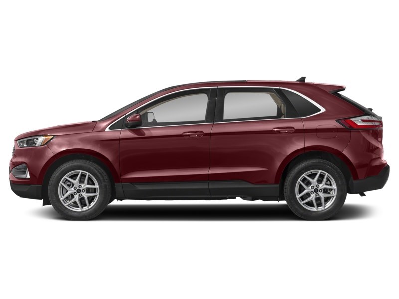 2024 Ford Edge SEL AWD Burgundy Velvet Metallic Tinted Clearcoat  Shot 3