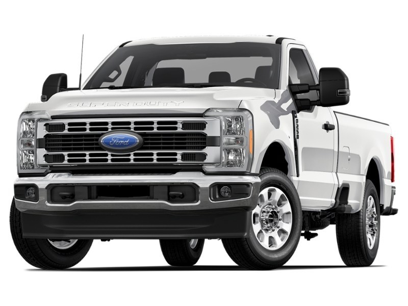 2027 Ford Super Duty F-250 SRW XLT 4WD Reg Cab 8' Box Oxford White  Shot 1