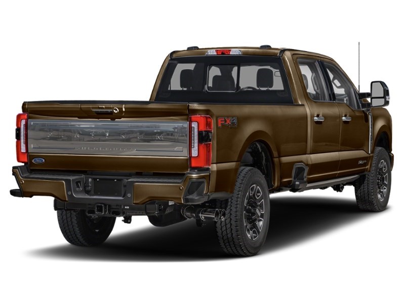 2024 Ford Super Duty F-350 DRW Platinum 4WD Crew Cab 8' Box Darkened Bronze Metallic  Shot 30