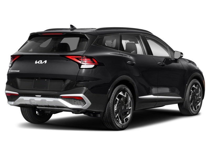 2023 Kia Sportage EX Premium AWD w/Red Interior Fusion Black  Shot 2