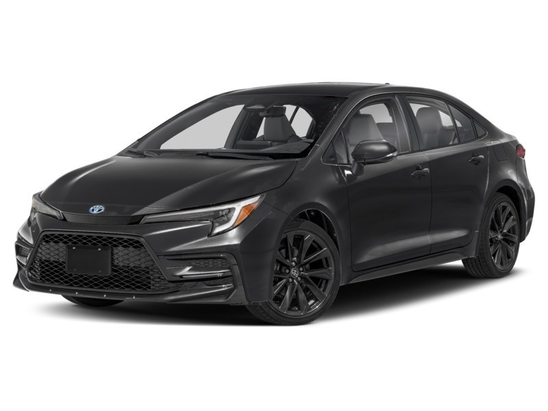 2026 Toyota Corolla Hybrid Hybrid SE CVT AWD Midnight Black Metallic  Shot 4