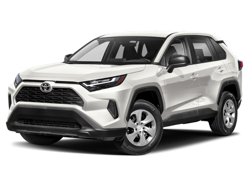 2024 Toyota RAV4 LE AWD White  Shot 2