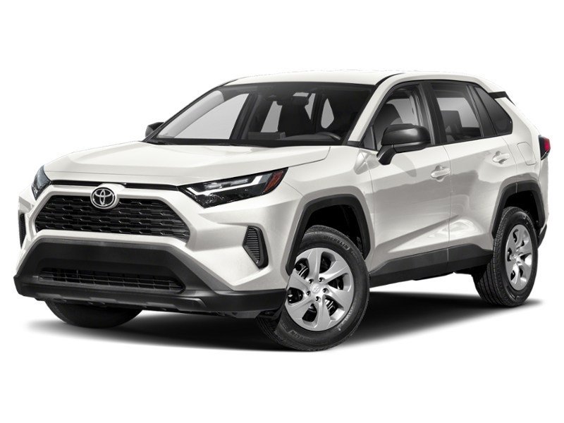 2024 Toyota RAV4 LE AWD White  Shot 4