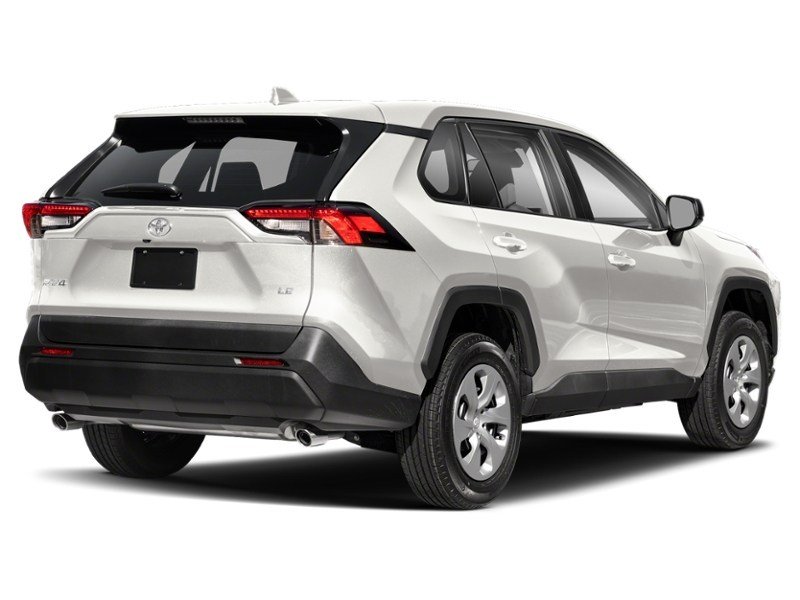 2024 Toyota RAV4 LE AWD White  Shot 6